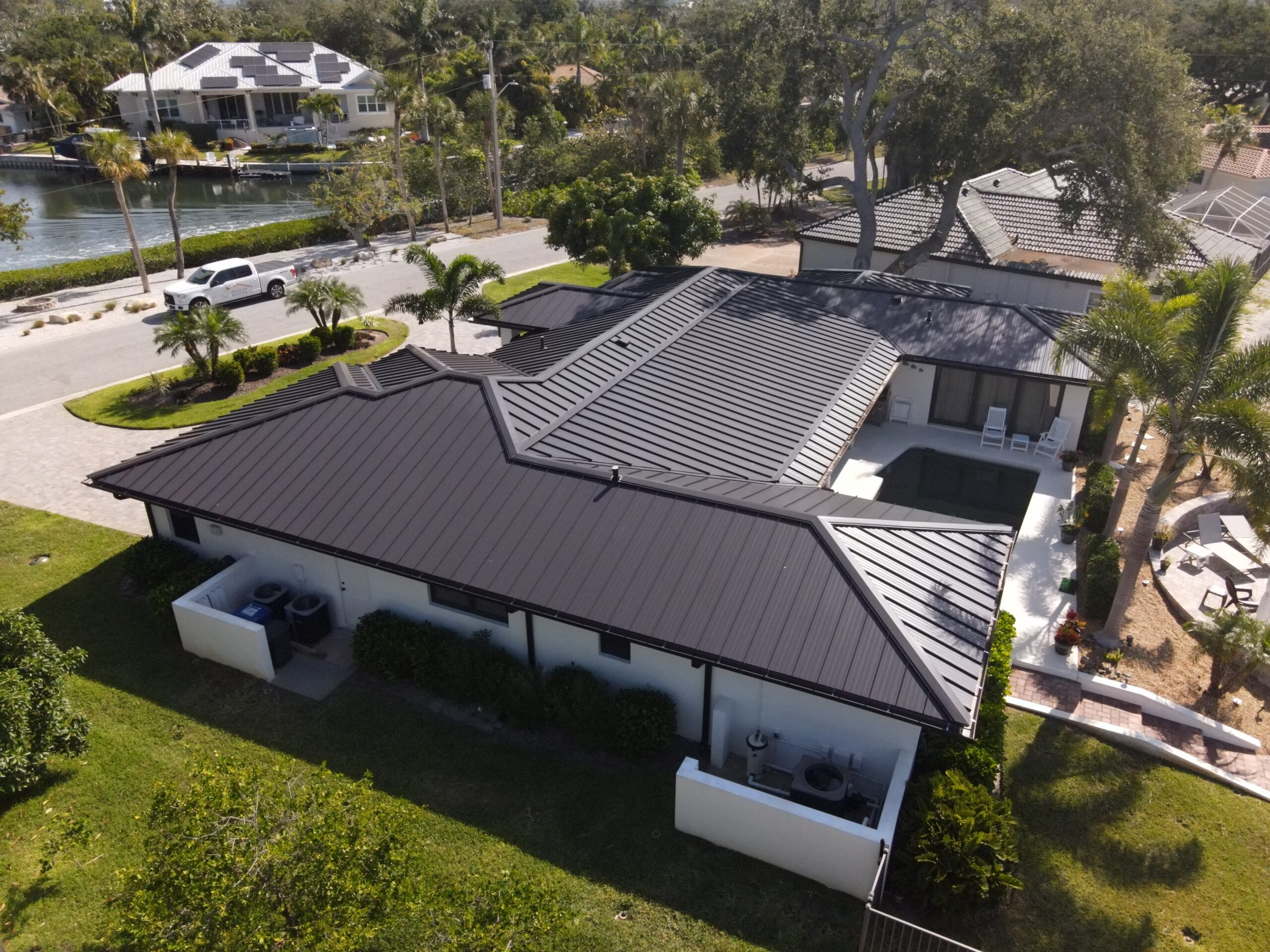 Metal roof installation Sarasota